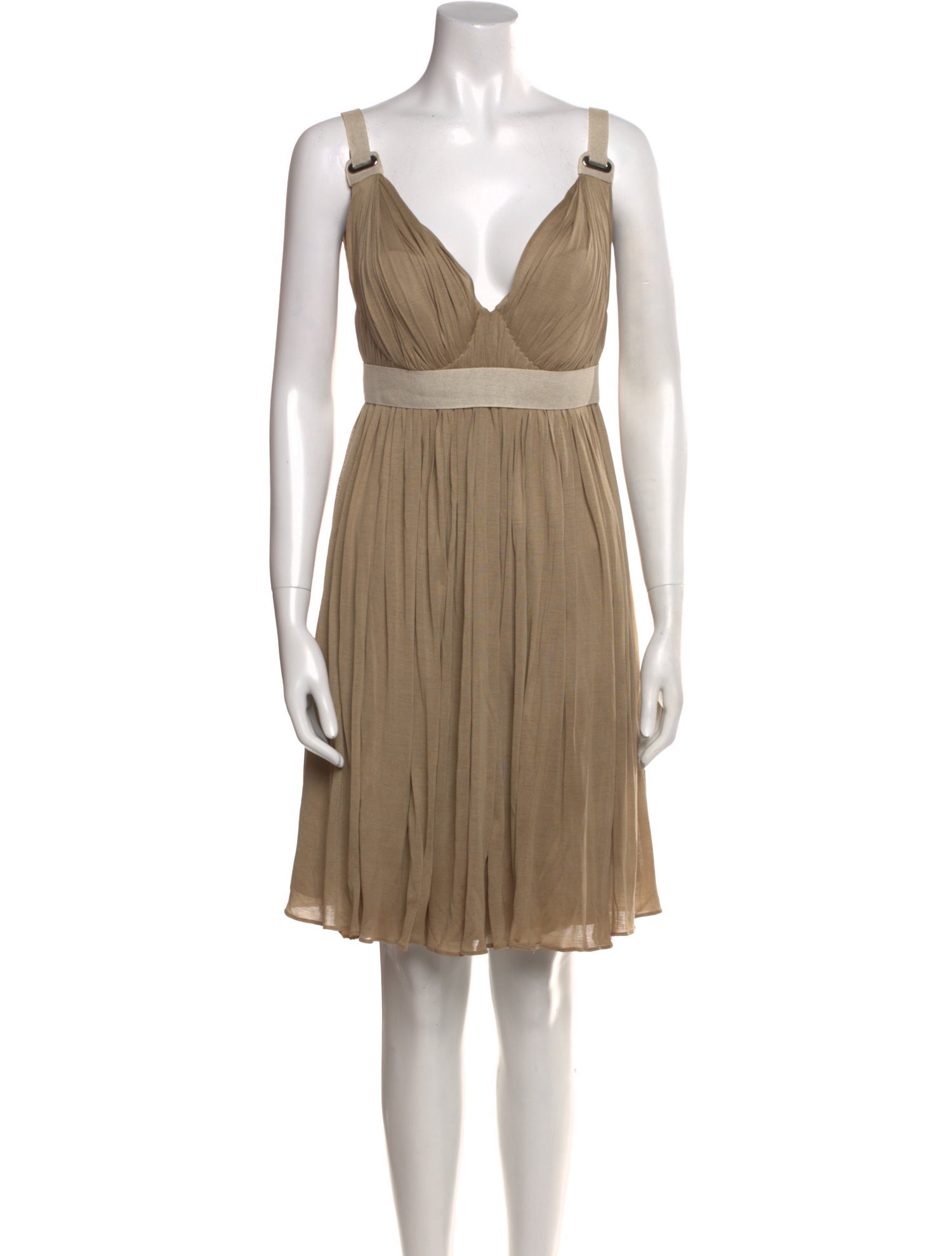 Dolce & Gabbana V-Neck Mini Dress