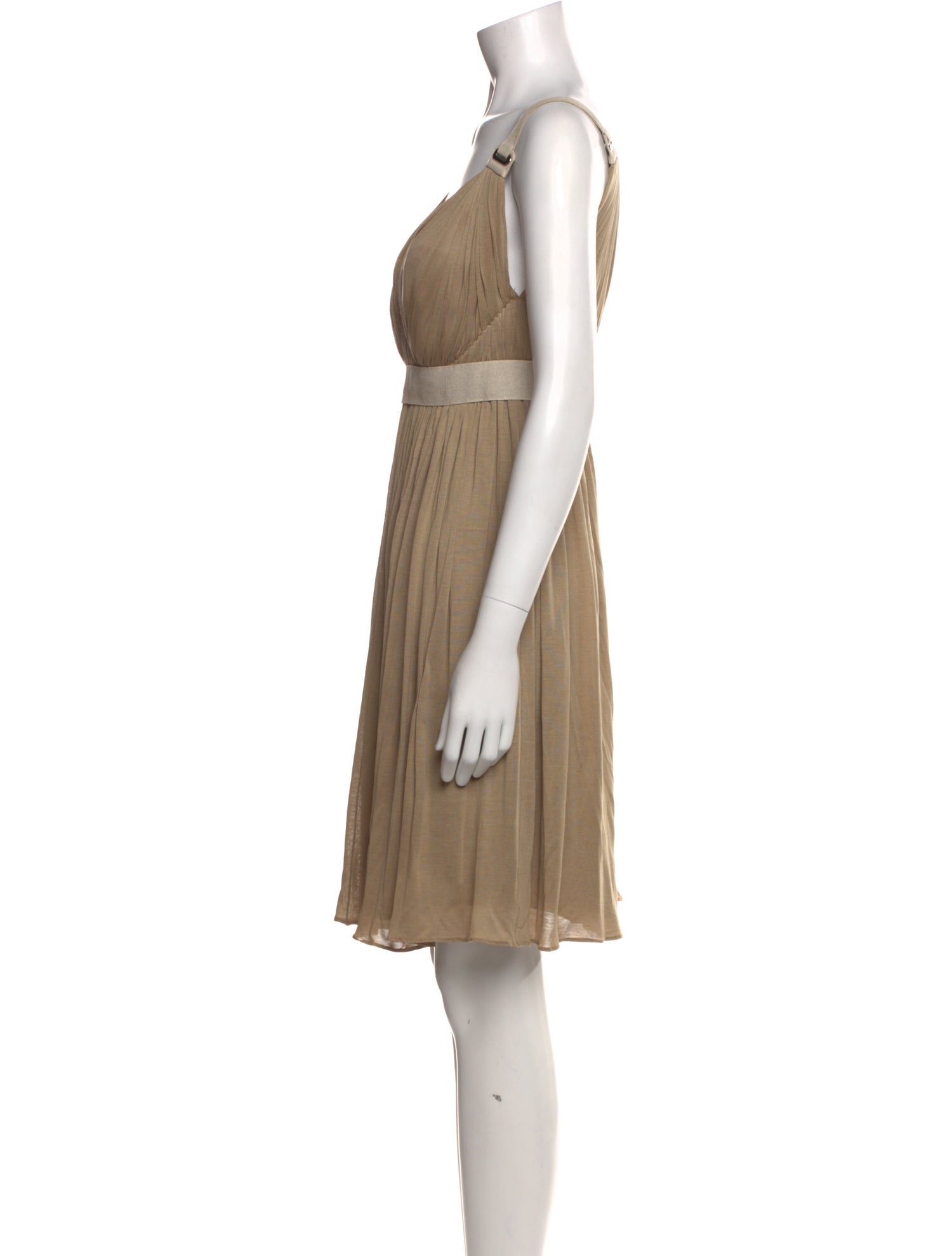 Dolce & Gabbana V-Neck Mini Dress