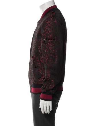 Dolce & Gabbana Graphic Print Bomber Jacket