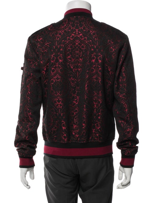 Dolce & Gabbana Graphic Print Bomber Jacket