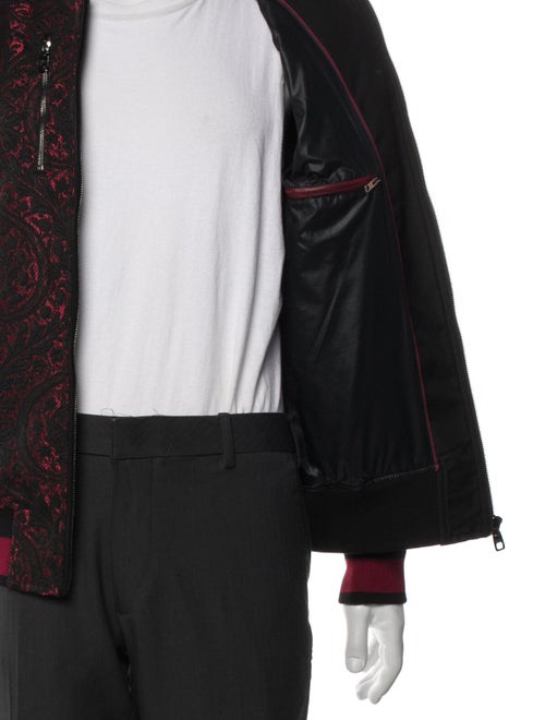 Dolce & Gabbana Graphic Print Bomber Jacket