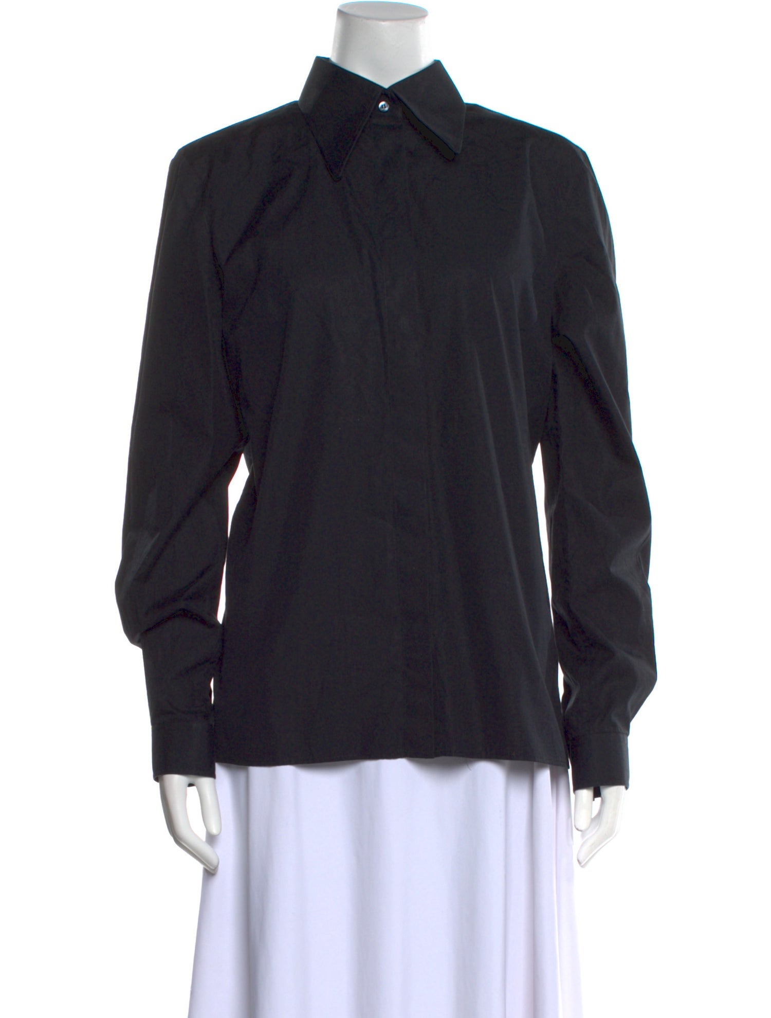 Dolce & Gabbana Long Sleeve Button-Up Top