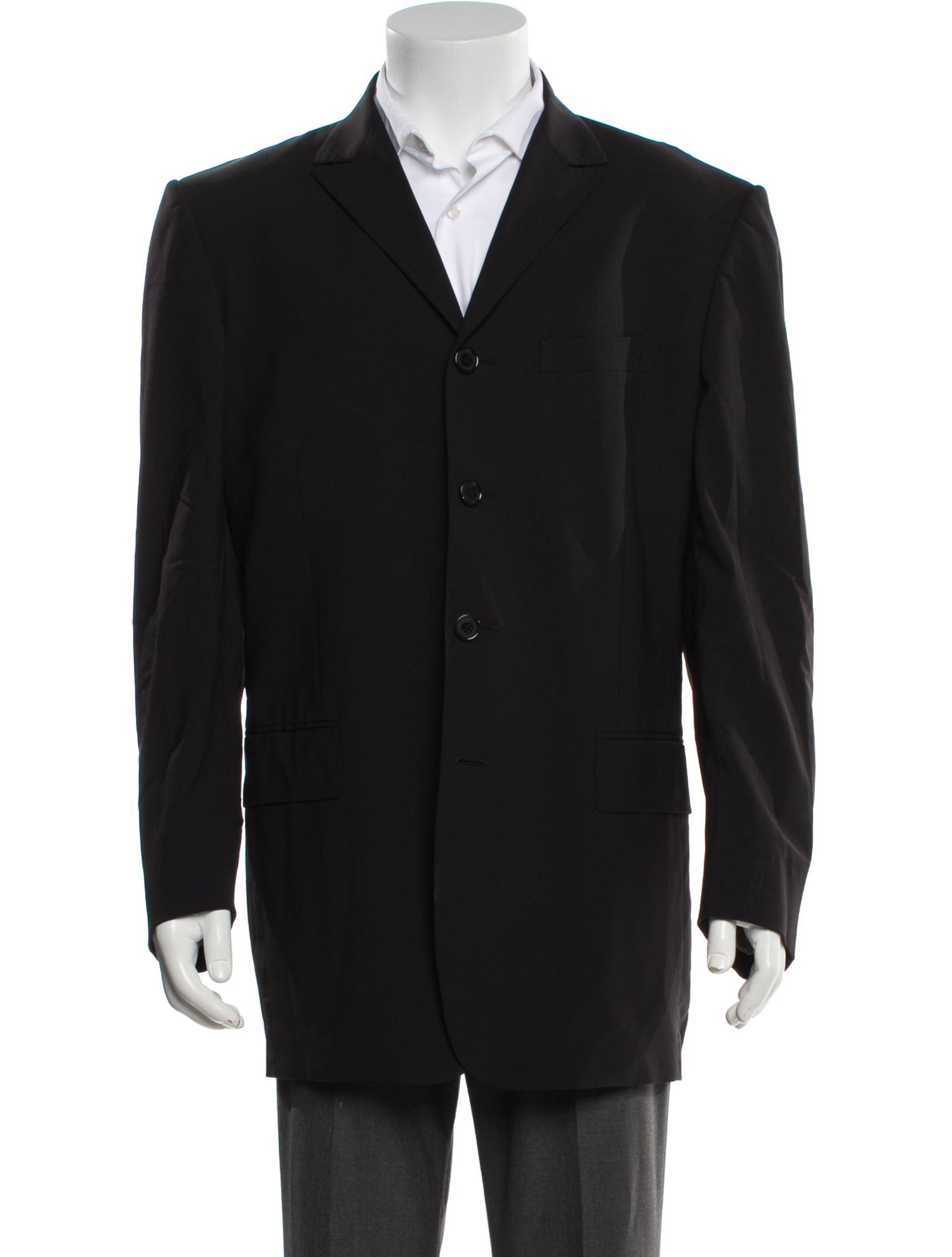 Dolce & Gabbana Virgin Wool Overcoat