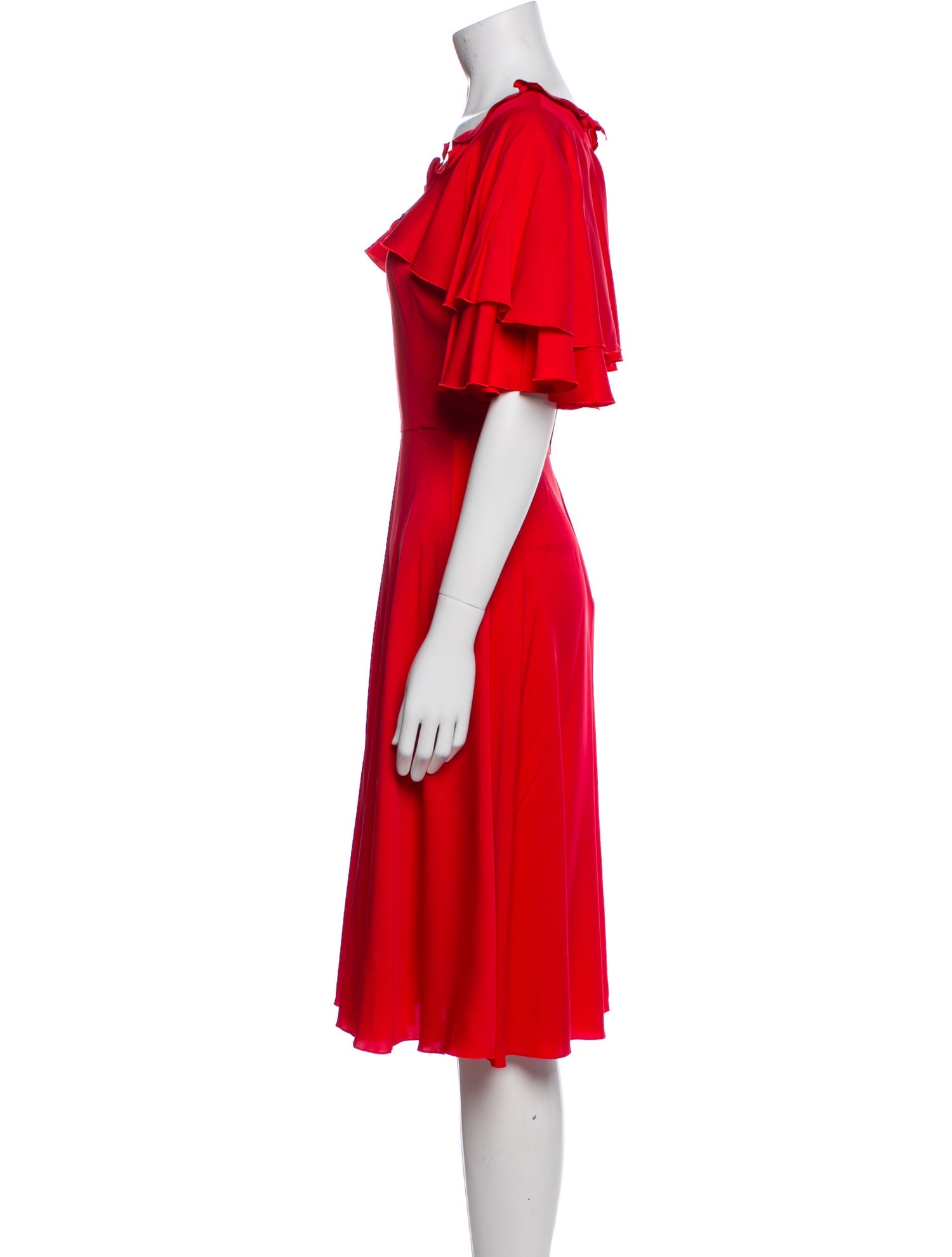 Dolce & Gabbana Silk Midi Length Dress