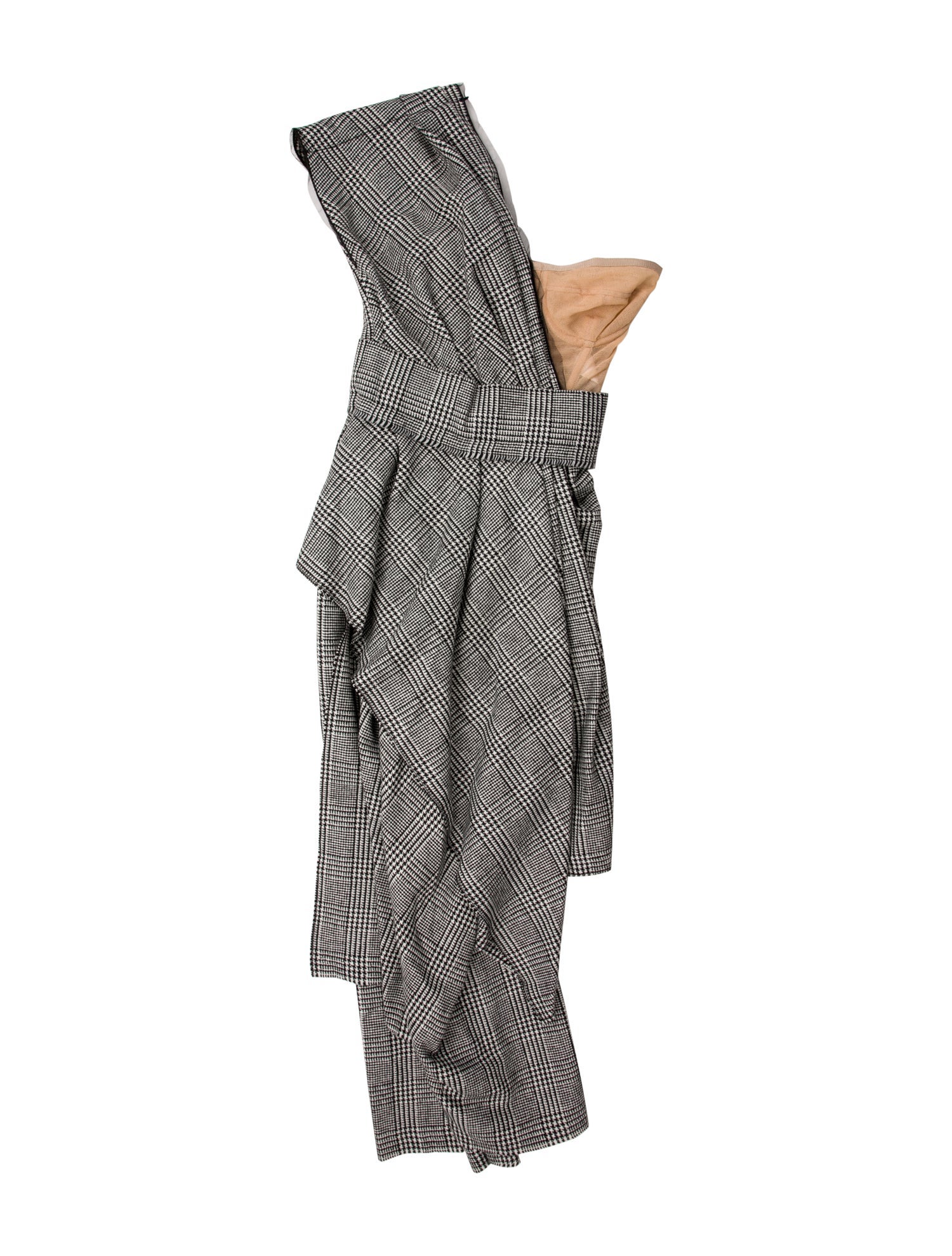 Dolce & Gabbana Houndstooth Print Midi Length Dress