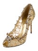 Dolce & Gabbana Lace Lace Pattern Pumps