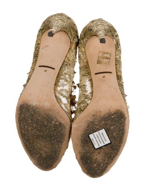 Dolce & Gabbana Lace Lace Pattern Pumps