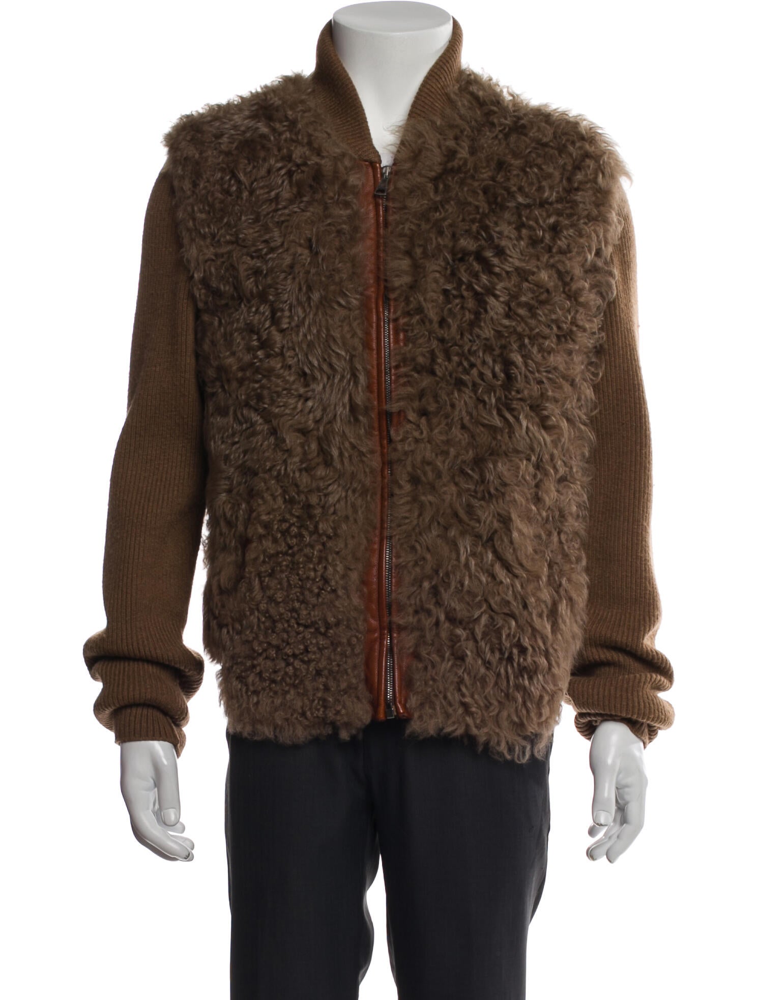 Dolce & Gabbana Lambskin Bomber Jacket