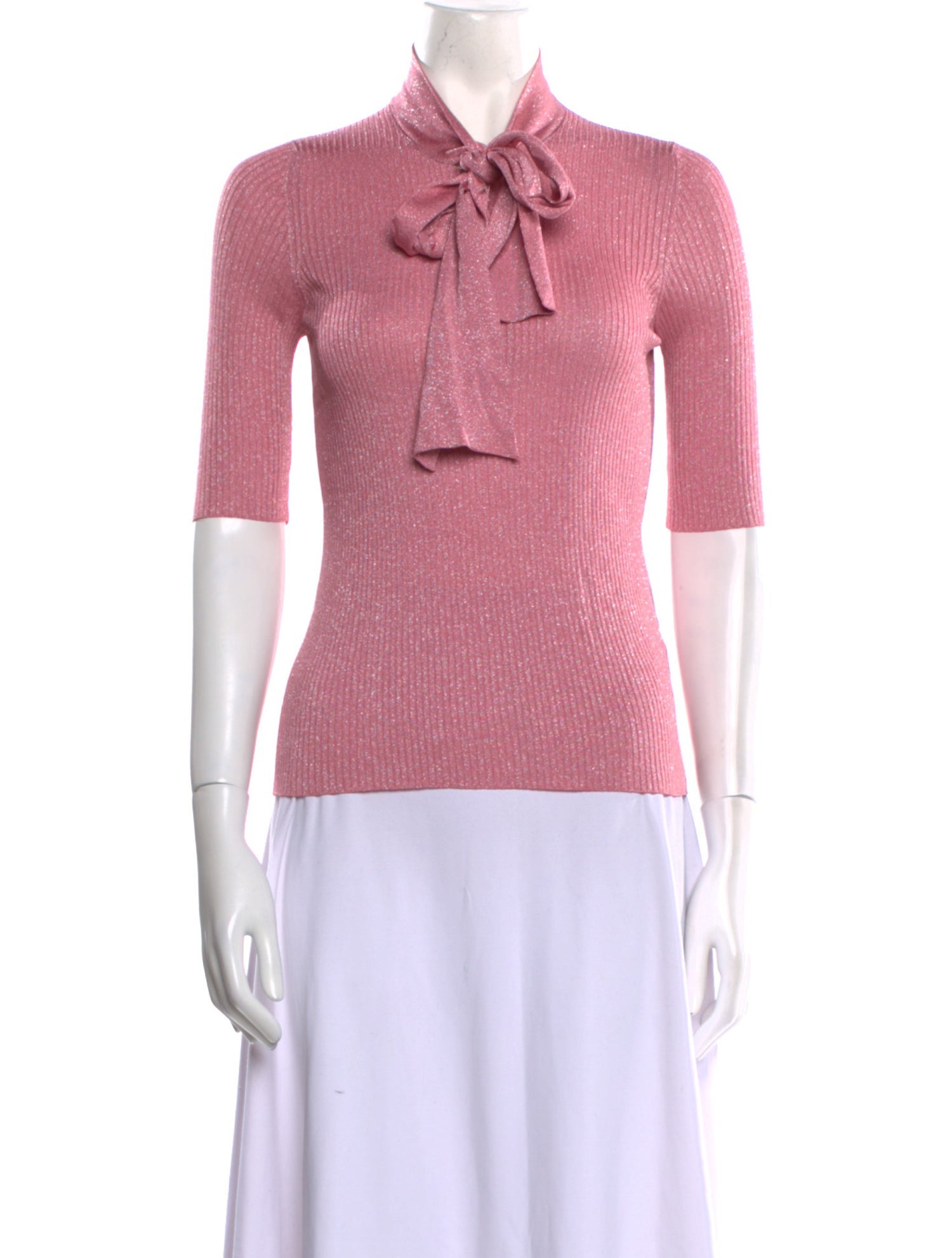 Dolce & Gabbana Virgin Wool Three-Quarter Sleeve Polo