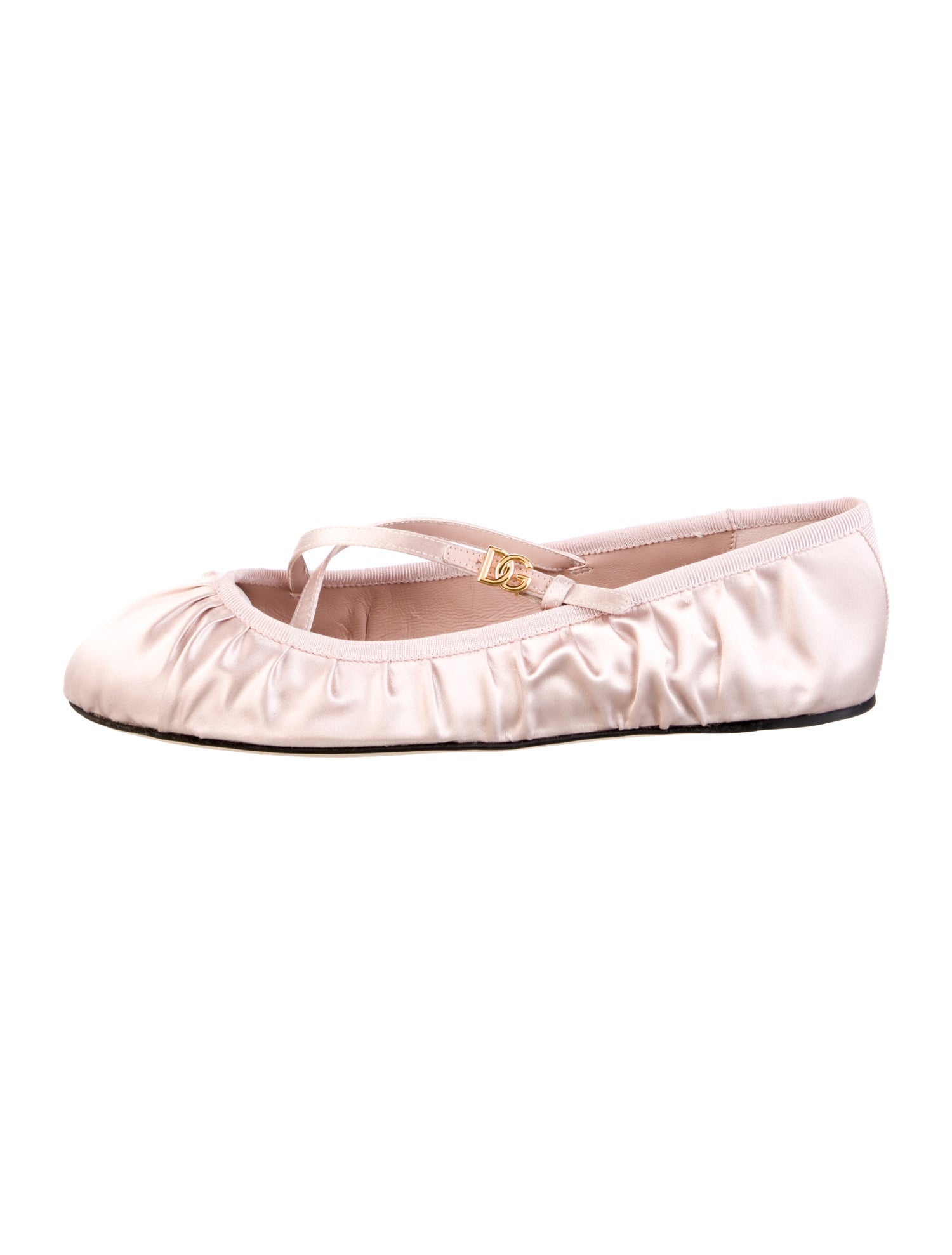 Dolce & Gabbana Satin Ballet Flats
