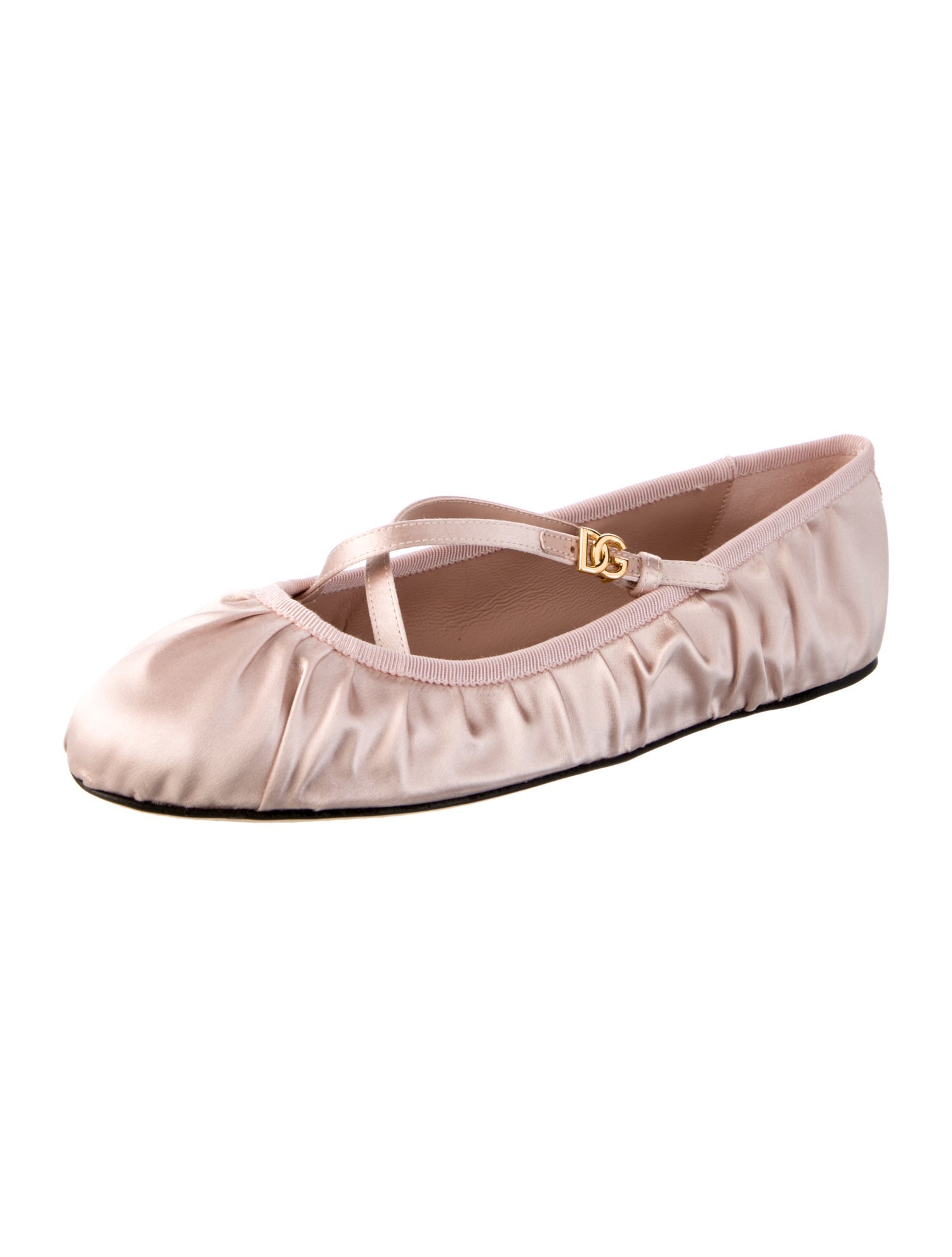 Dolce & Gabbana Satin Ballet Flats