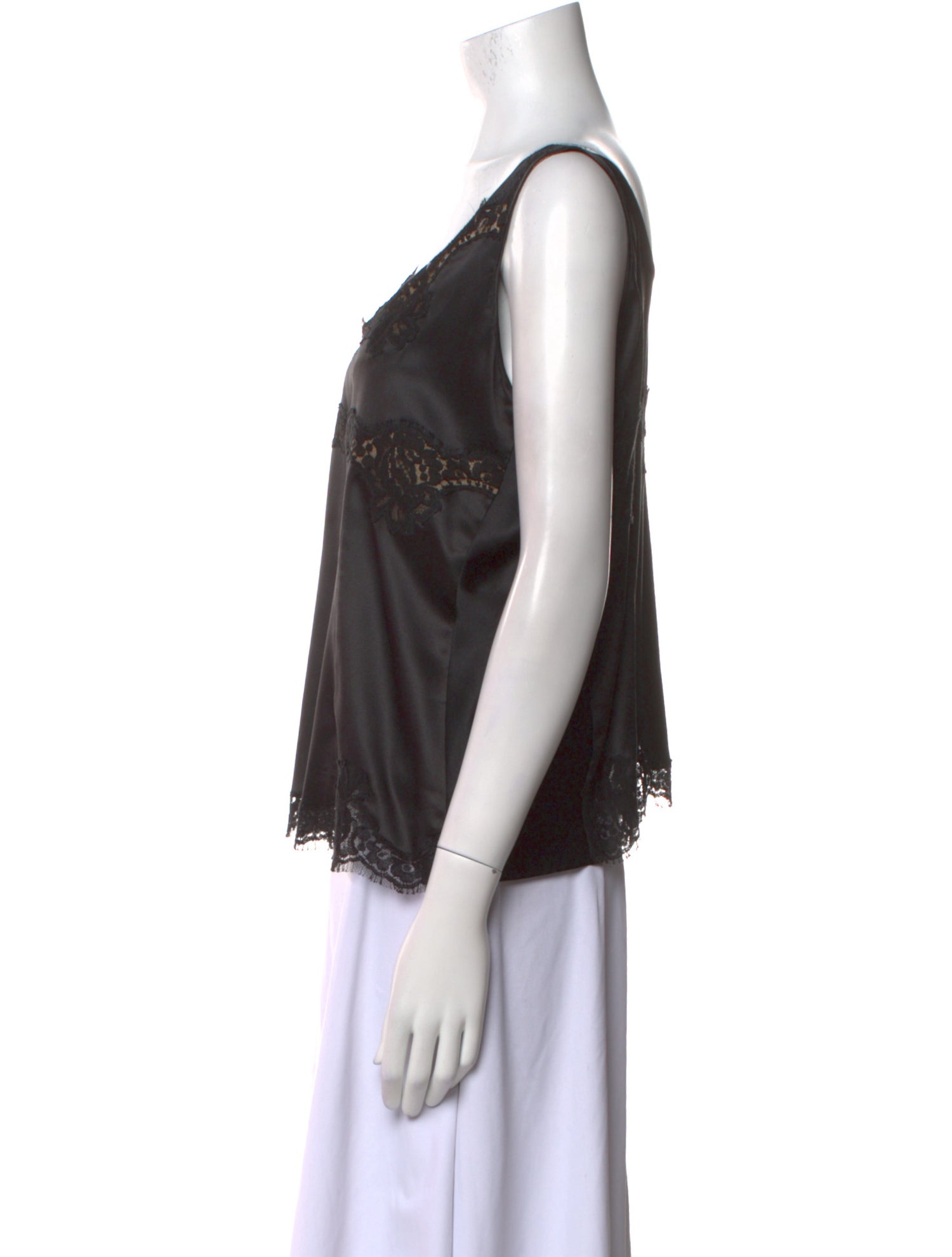 Dolce & Gabbana V-Neck Sleeveless Top