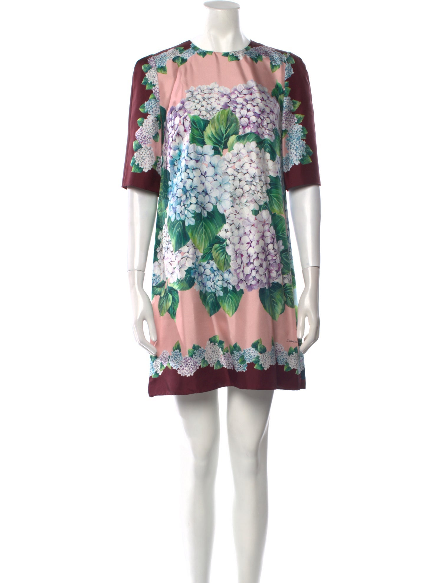 Dolce & Gabbana Silk Mini Dress