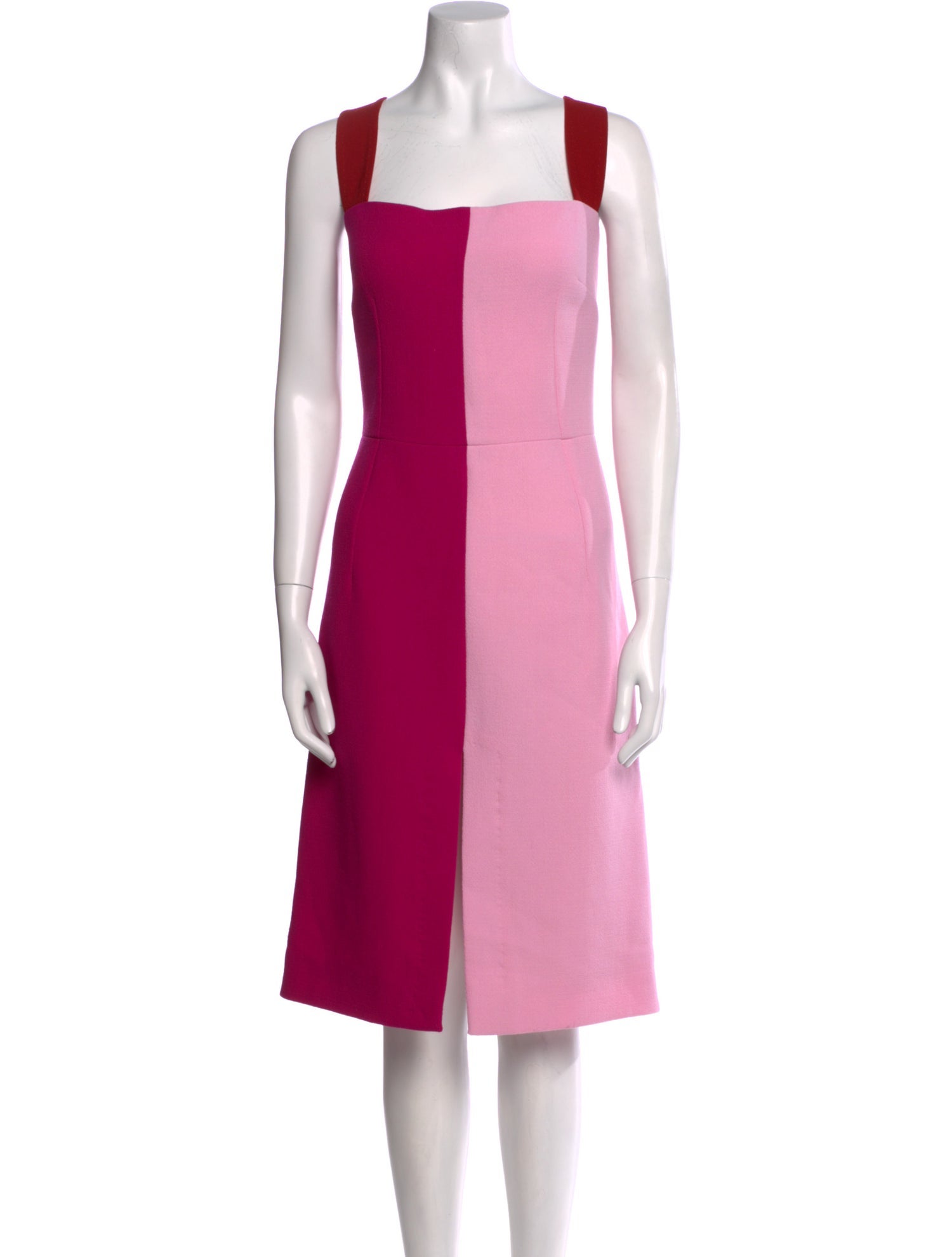 Dolce & Gabbana Wool Midi Length Dress