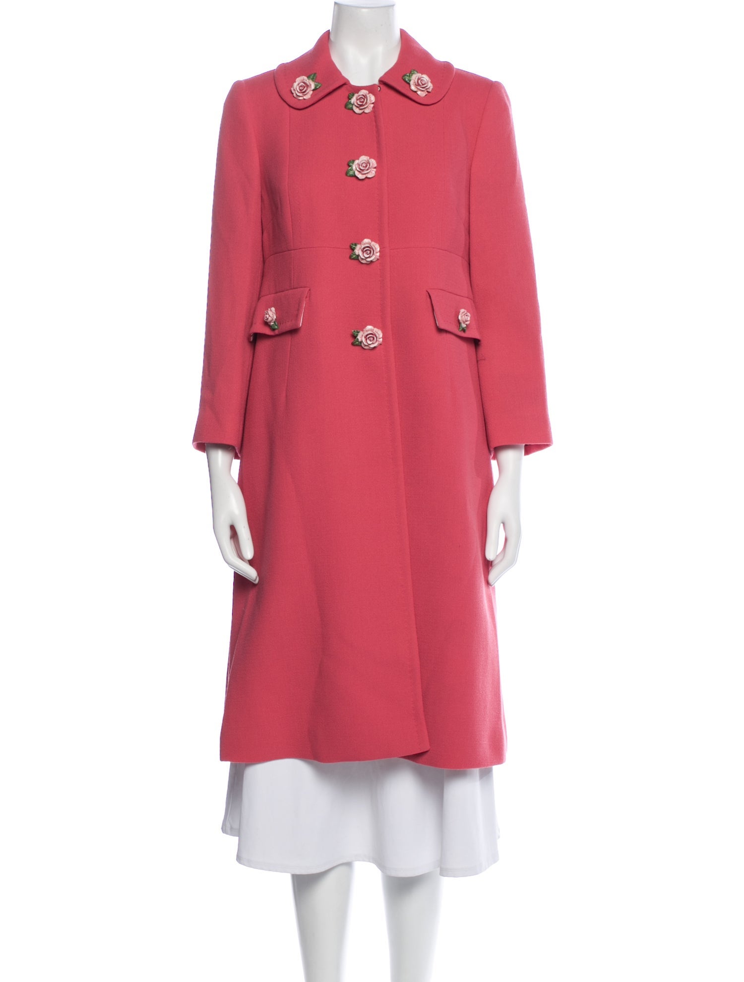 Dolce & Gabbana Wool Peacoat w/ Tags