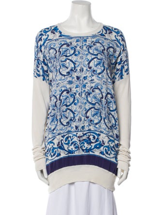 Dolce & Gabbana Silk Printed Tunic
