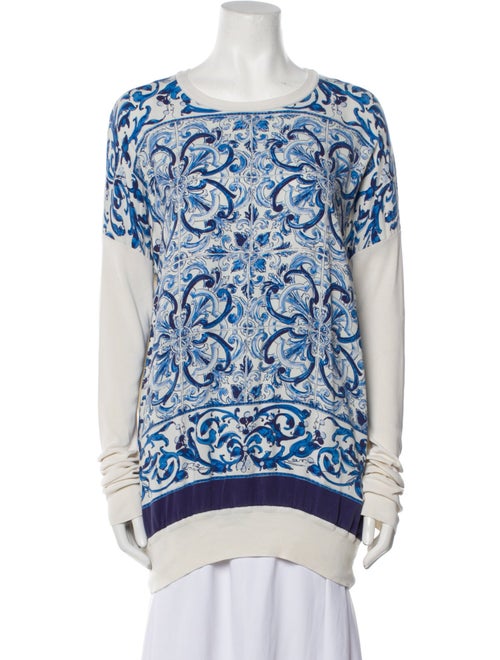 Dolce & Gabbana Silk Printed Tunic