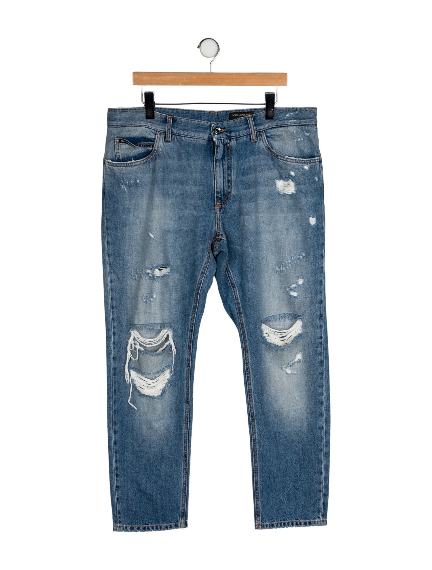 Dolce & Gabbana Straight-Leg Jeans