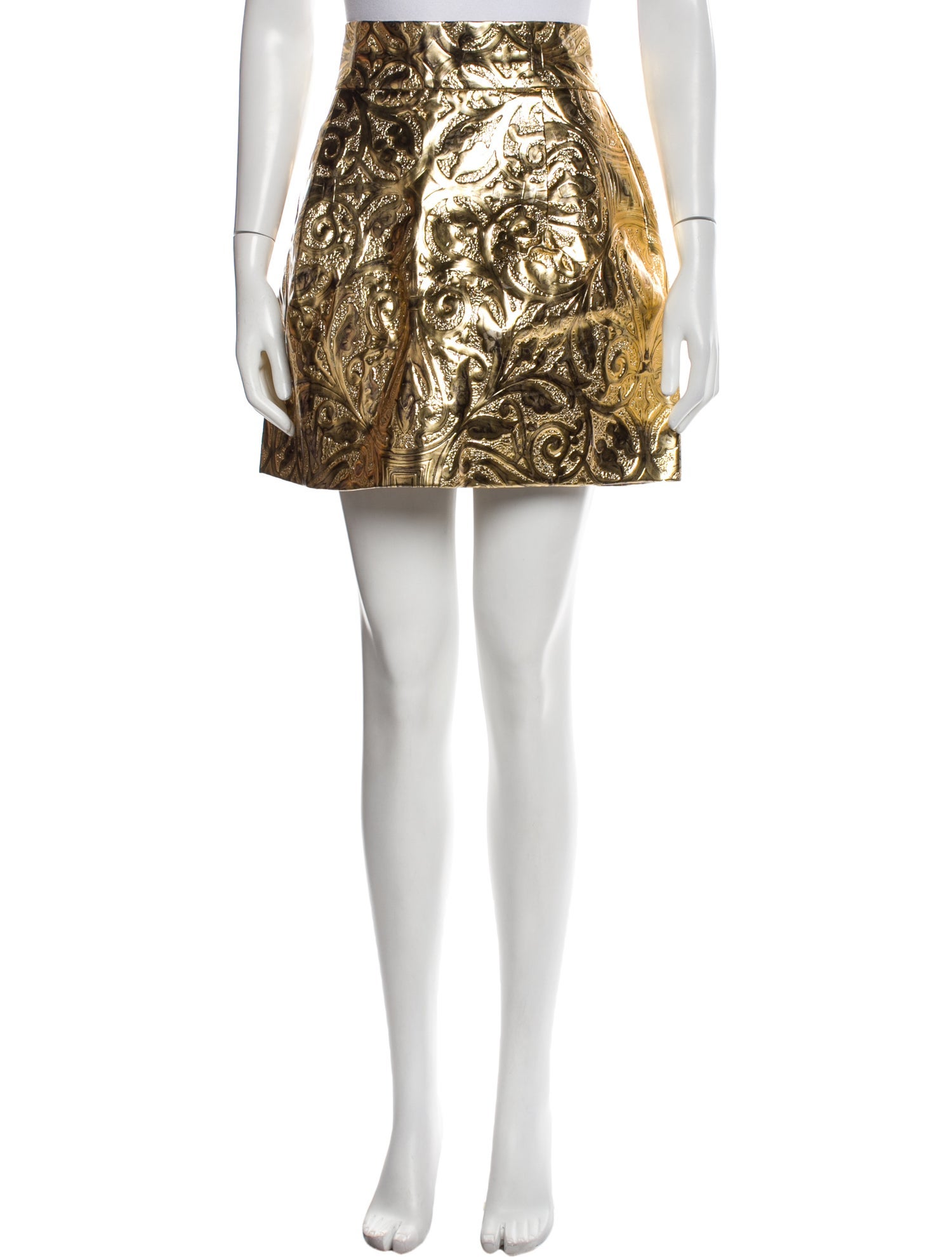 Dolce & Gabbana Printed Mini Skirt