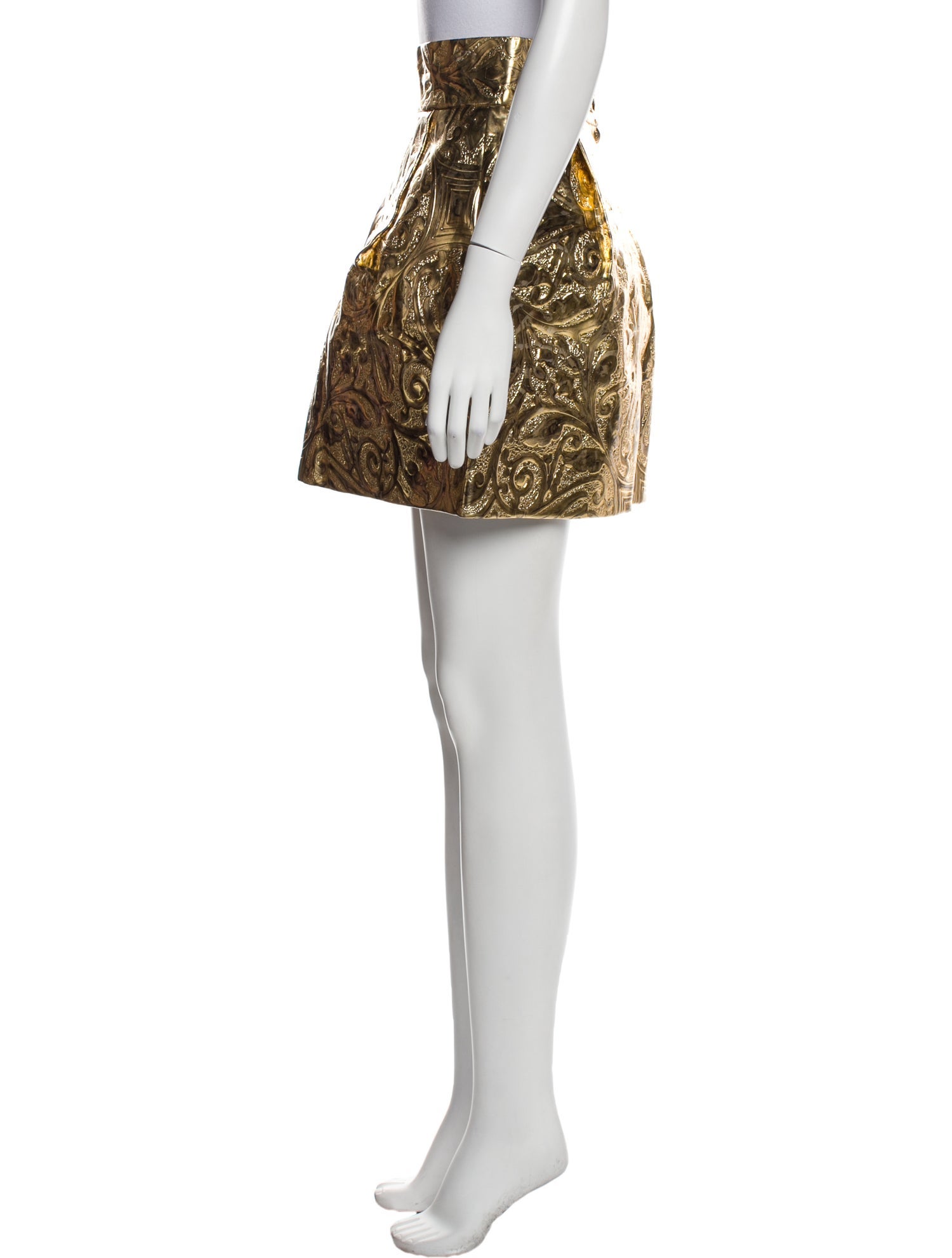 Dolce & Gabbana Printed Mini Skirt