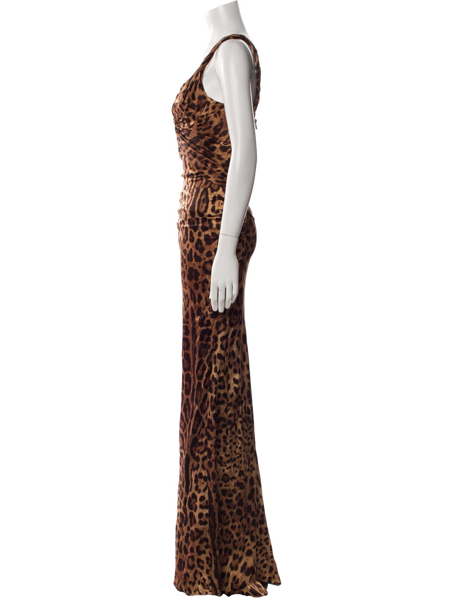 Dolce & Gabbana Silk Long Dress
