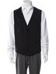 Dolce & Gabbana Wool Colorblock Pattern Tuxedo Shirt