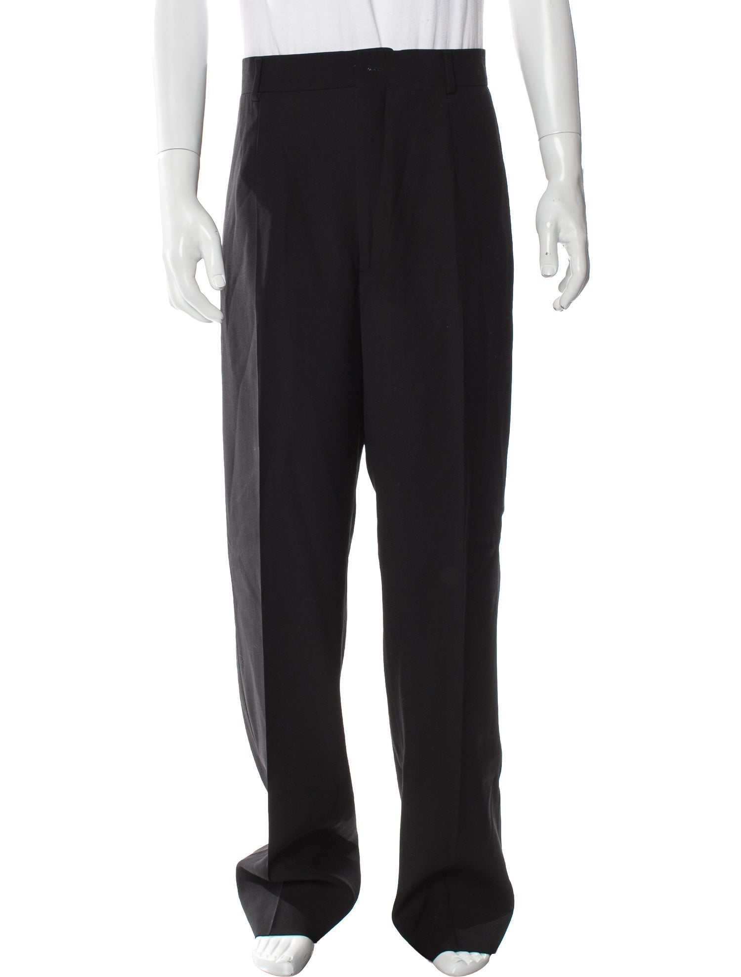 Dolce & Gabbana Virgin Wool Dress Pants