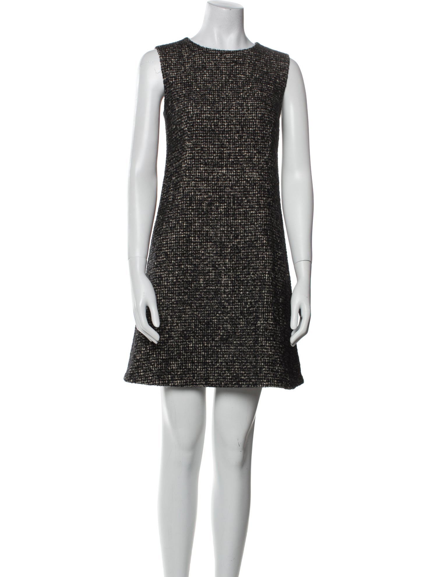 Dolce & Gabbana Virgin Wool Mini Dress