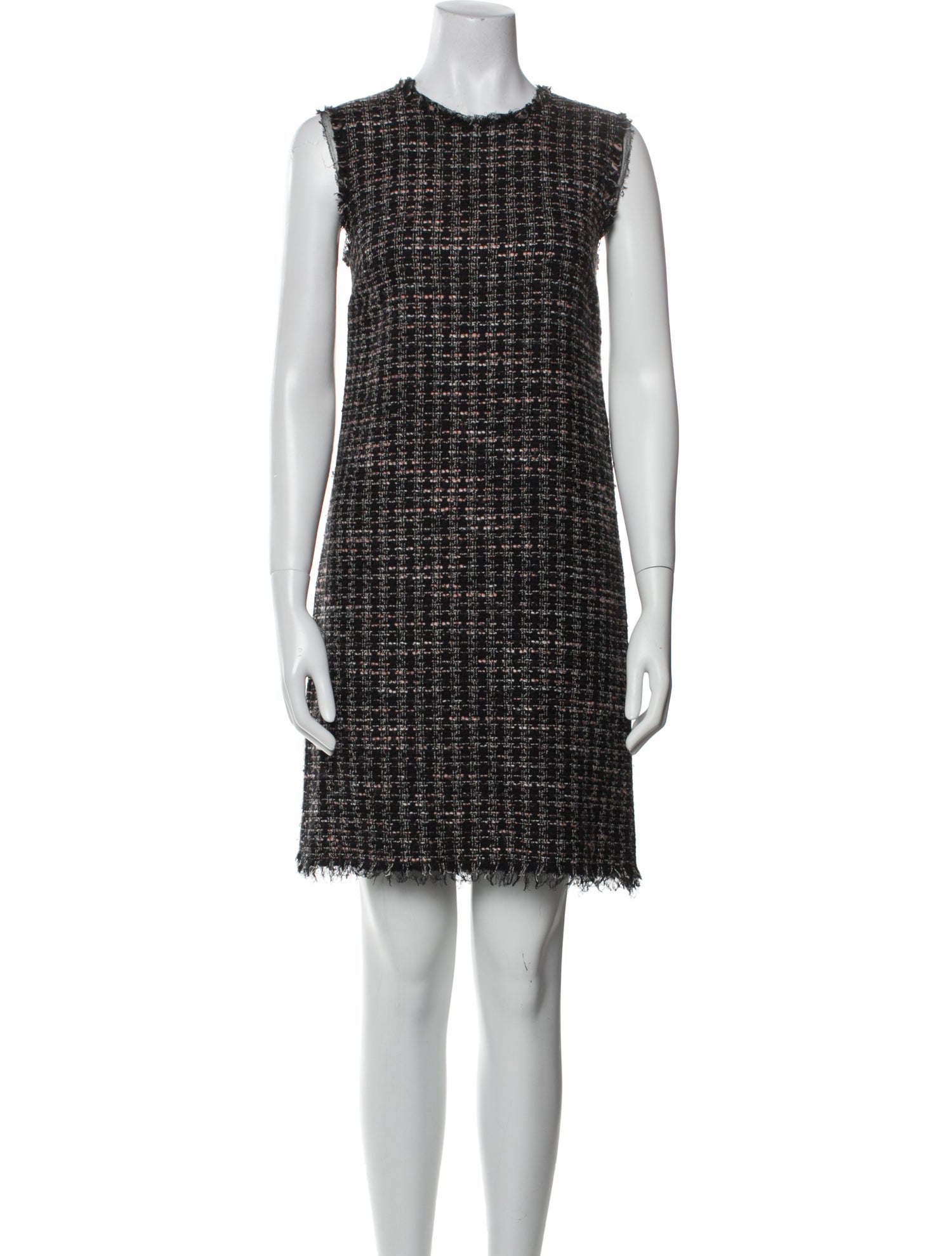 Dolce & Gabbana Crew Neck Knee-Length Dress