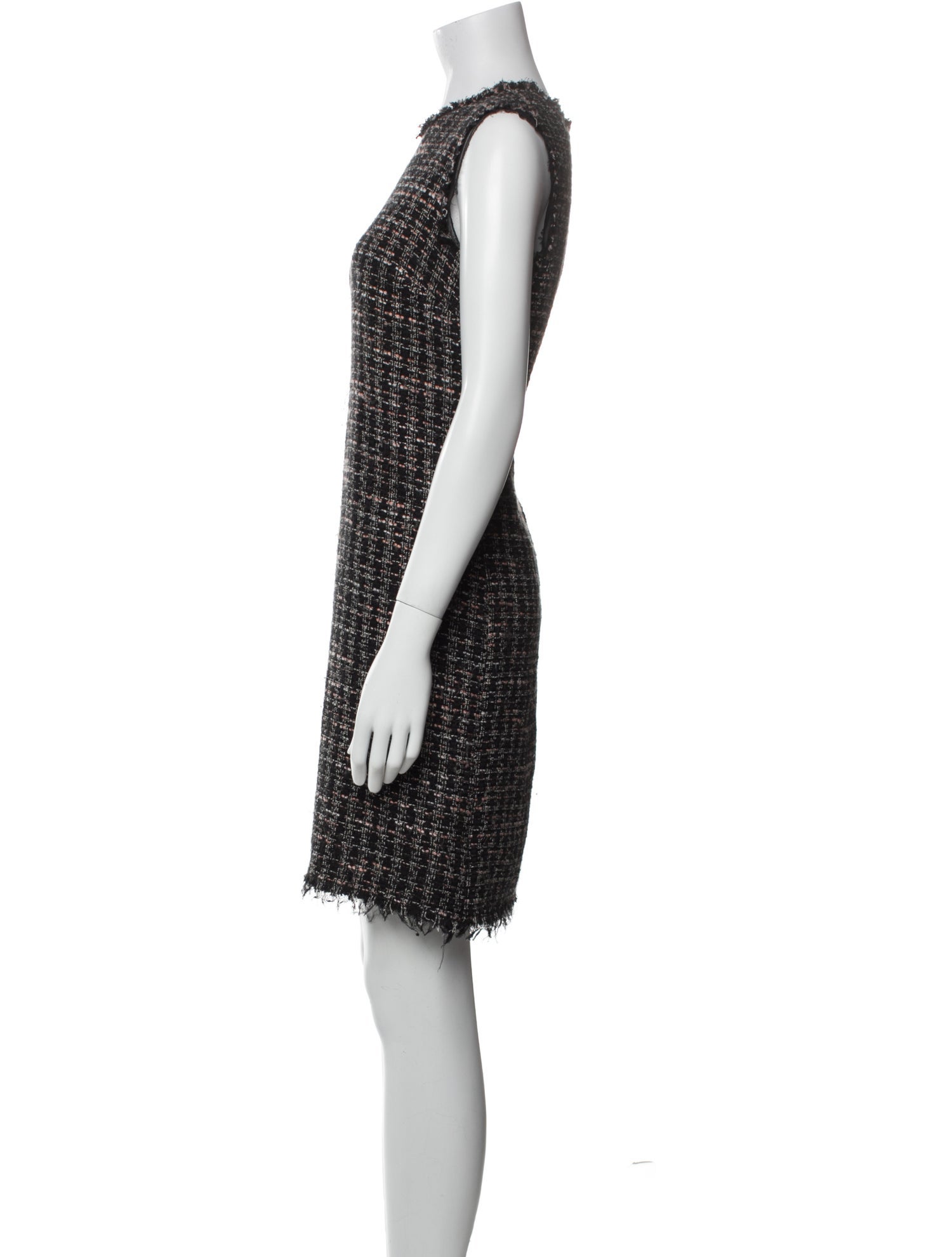 Dolce & Gabbana Crew Neck Knee-Length Dress