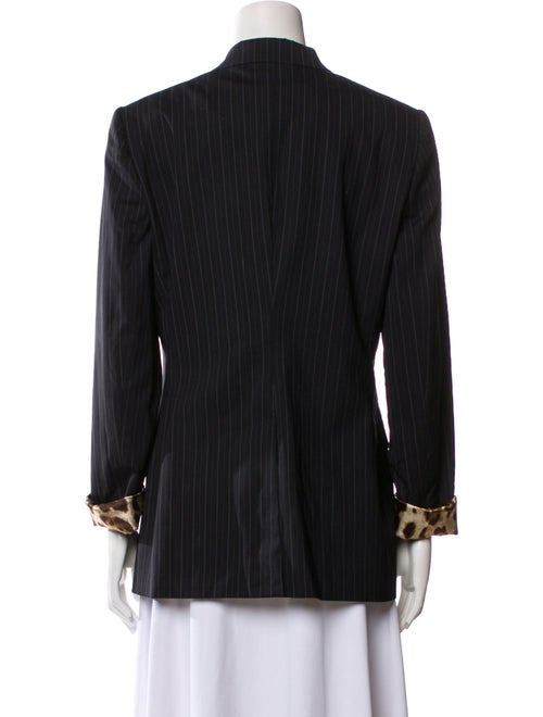 Dolce & Gabbana Virgin Wool Striped Blazer