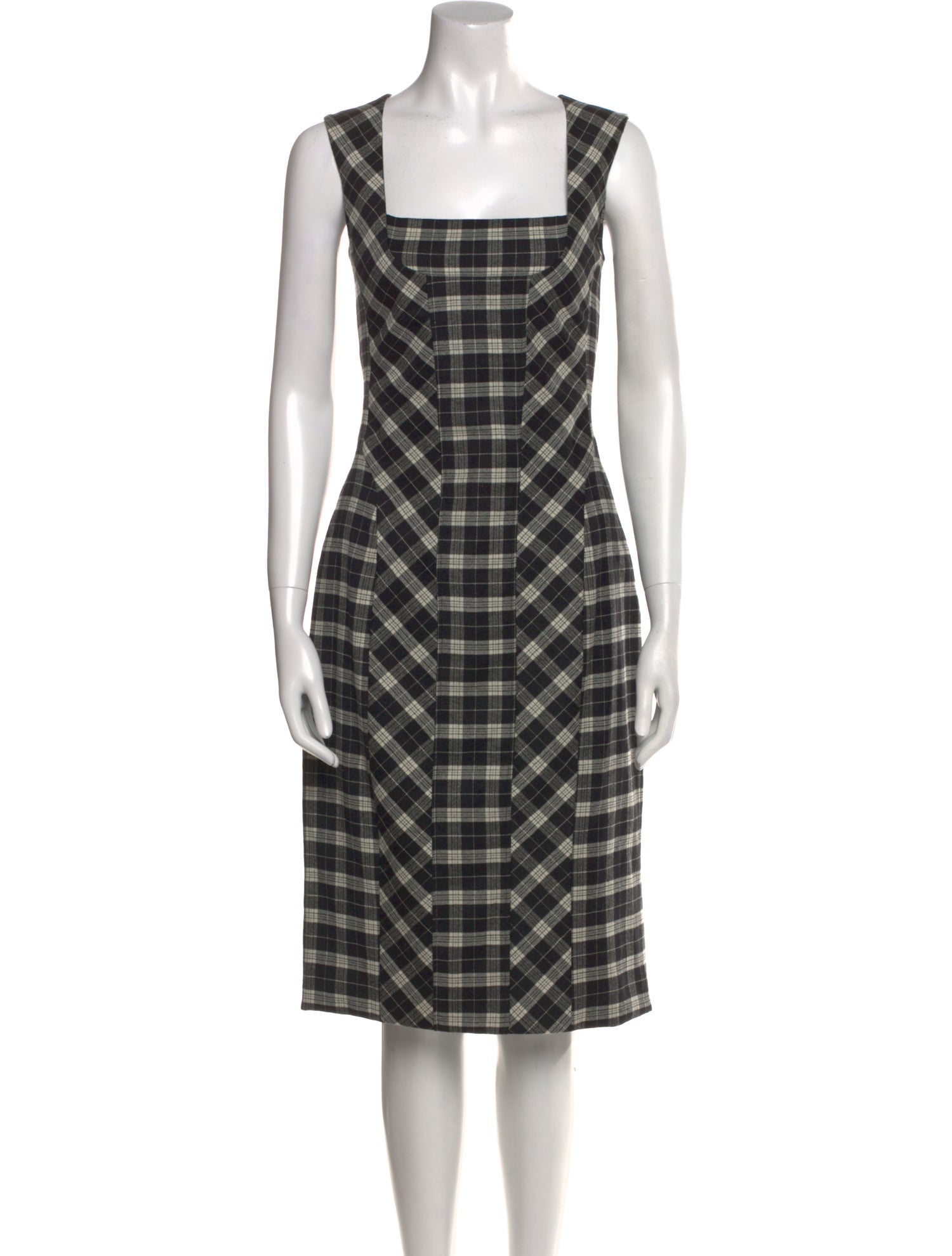D&G Virgin Wool Knee-Length Dress