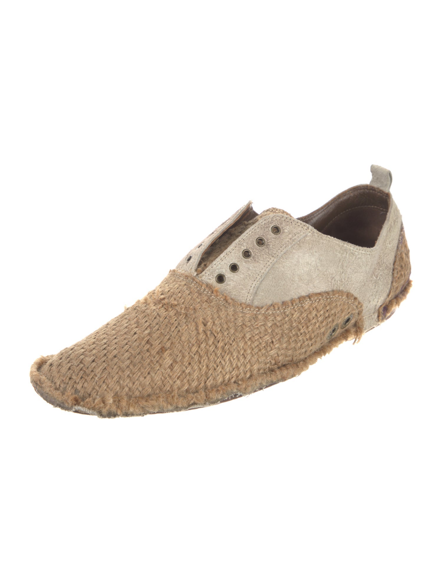 Dolce & Gabbana Jute Colorblock Pattern Espadrilles