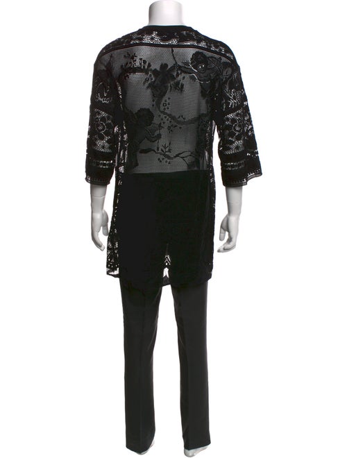 Dolce & Gabbana Animal Print Crew Neck Jersey