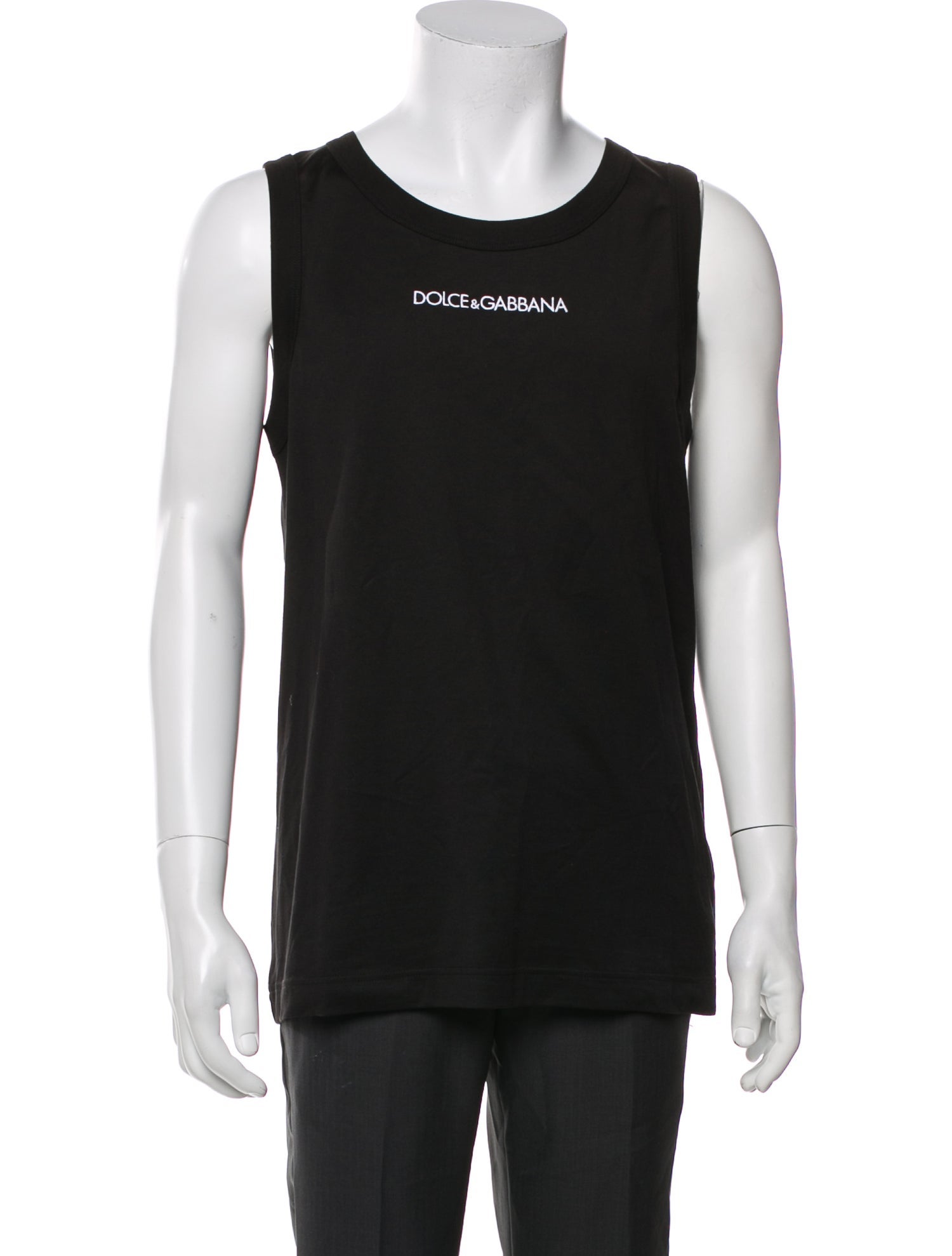 Dolce & Gabbana Graphic Print Scoop Neck T-Shirt