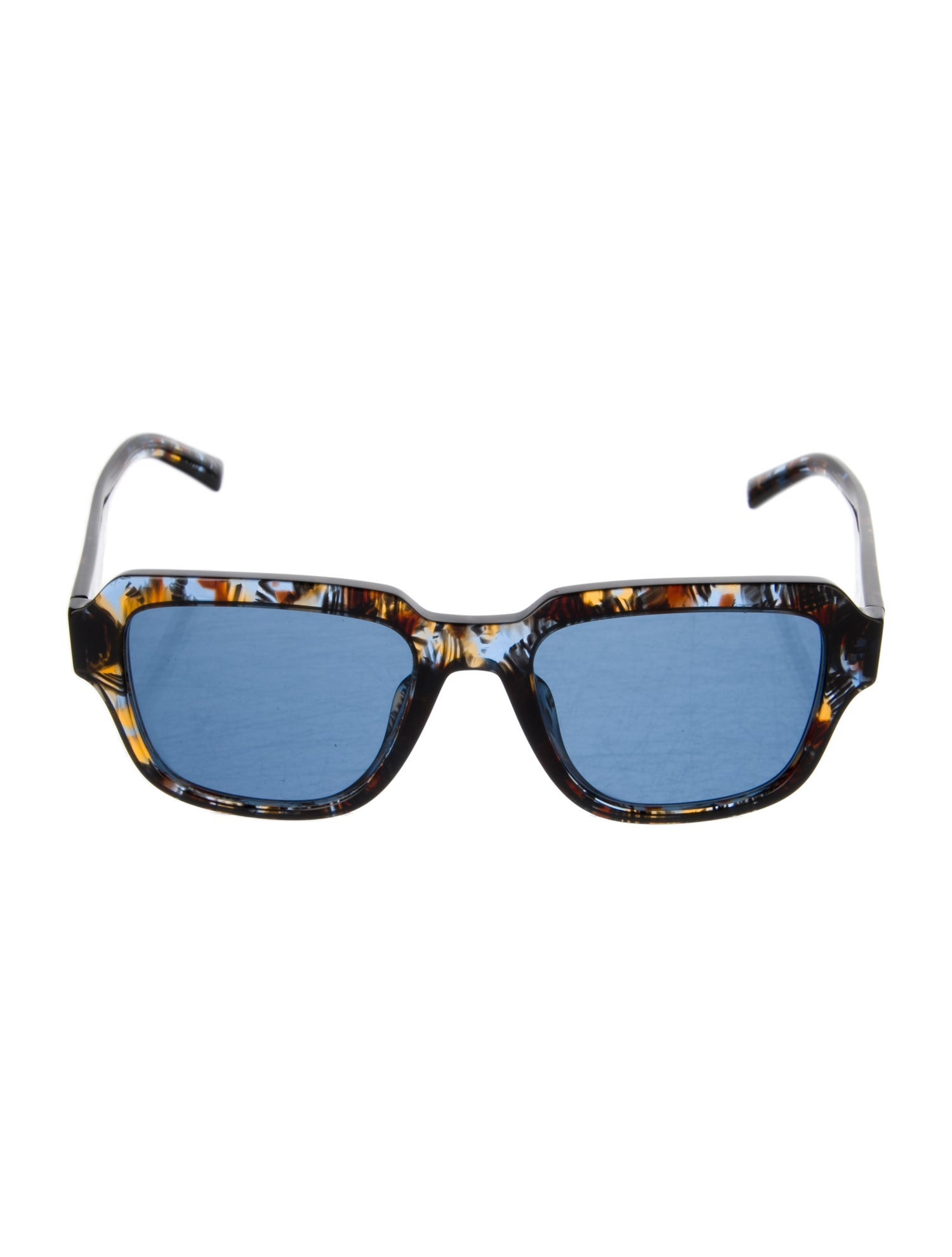 Dolce & Gabbana Square Mirrored Sunglasses