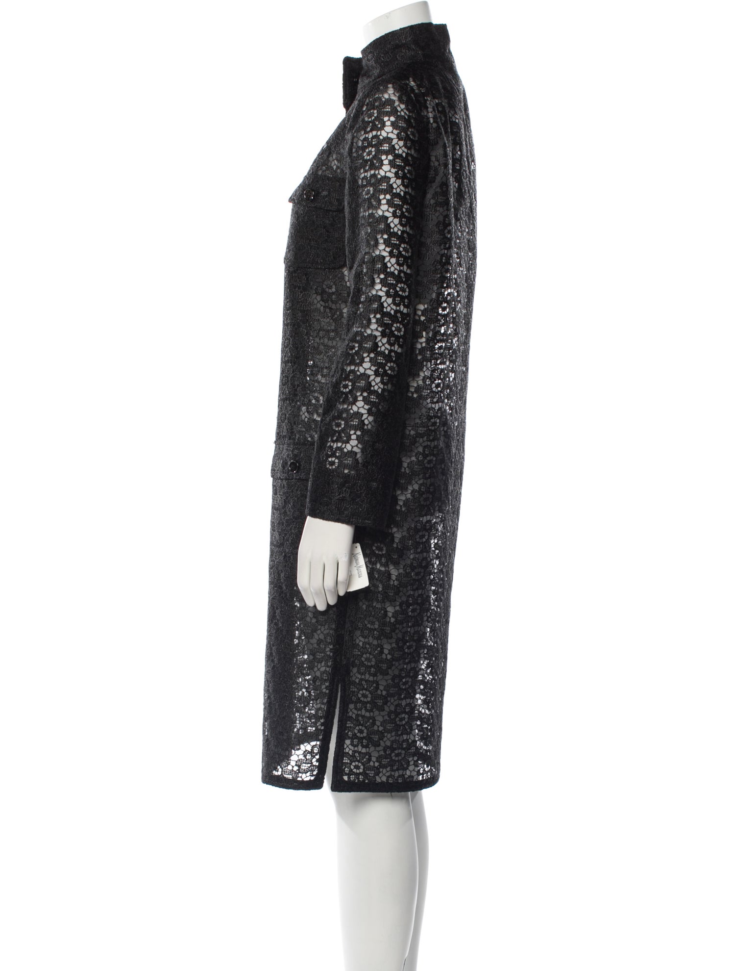 Dolce & Gabbana Lace Pattern Coat w/ Tags