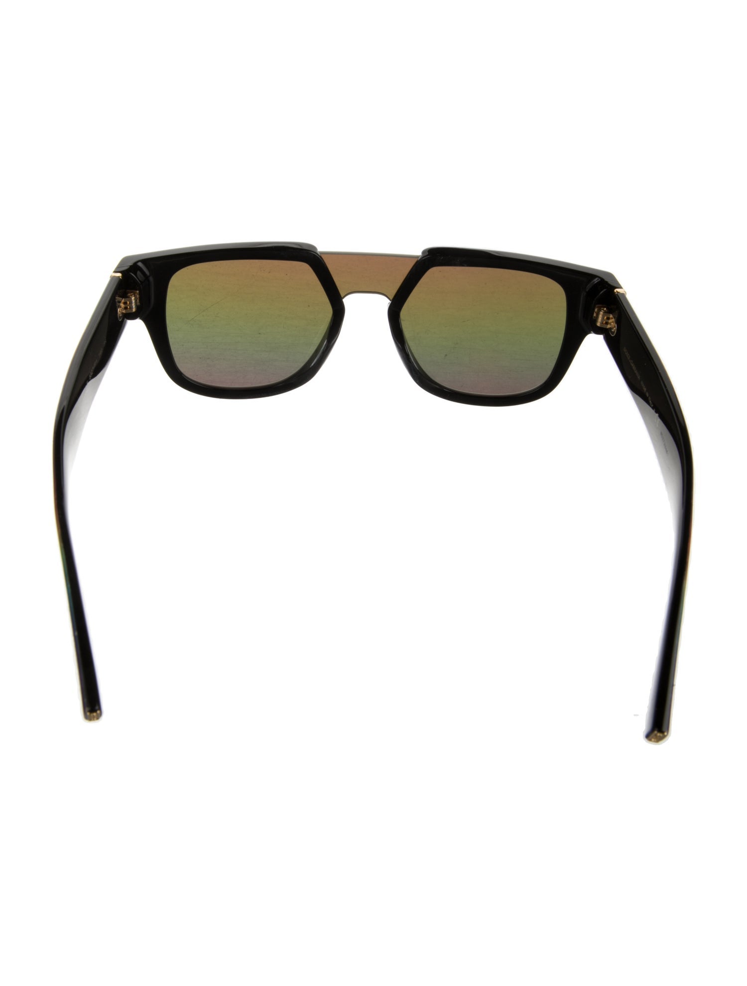 Dolce & Gabbana Wayfarer Mirrored Sunglasses