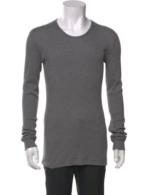 Dolce & Gabbana Scoop Neck Long Sleeve T-Shirt