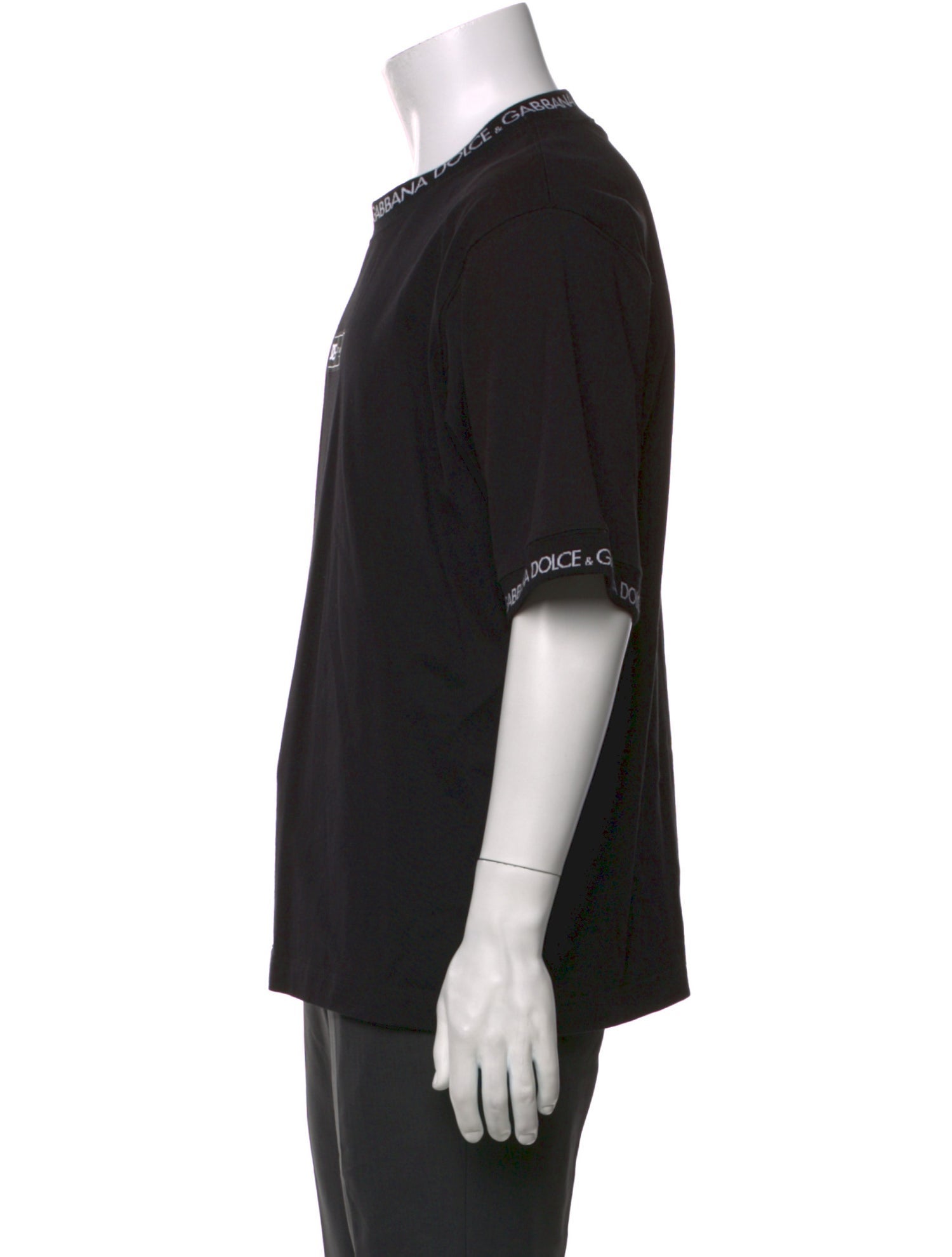 Dolce & Gabbana Graphic Print Crew Neck T-Shirt