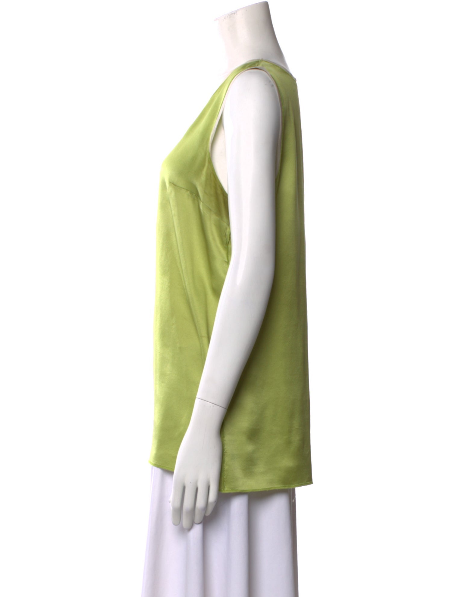 Dolce & Gabbana Silk Scoop Neck Top