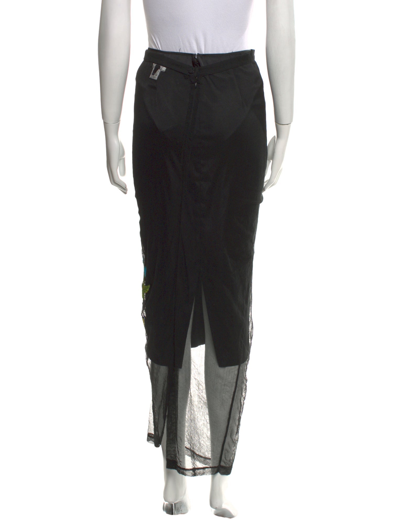 D&G Floral Print Long Skirt