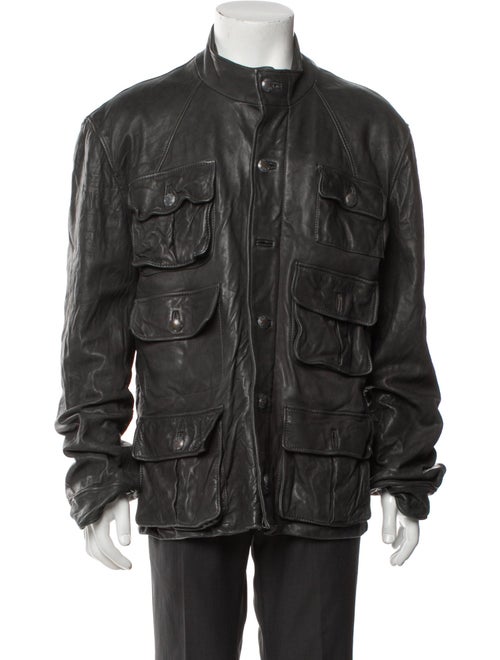 Dolce & Gabbana Lambskin Utility Jacket