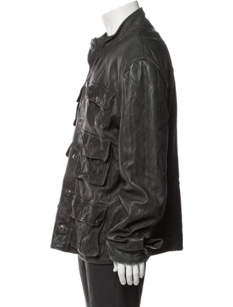Dolce & Gabbana Lambskin Utility Jacket