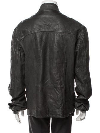 Dolce & Gabbana Lambskin Utility Jacket