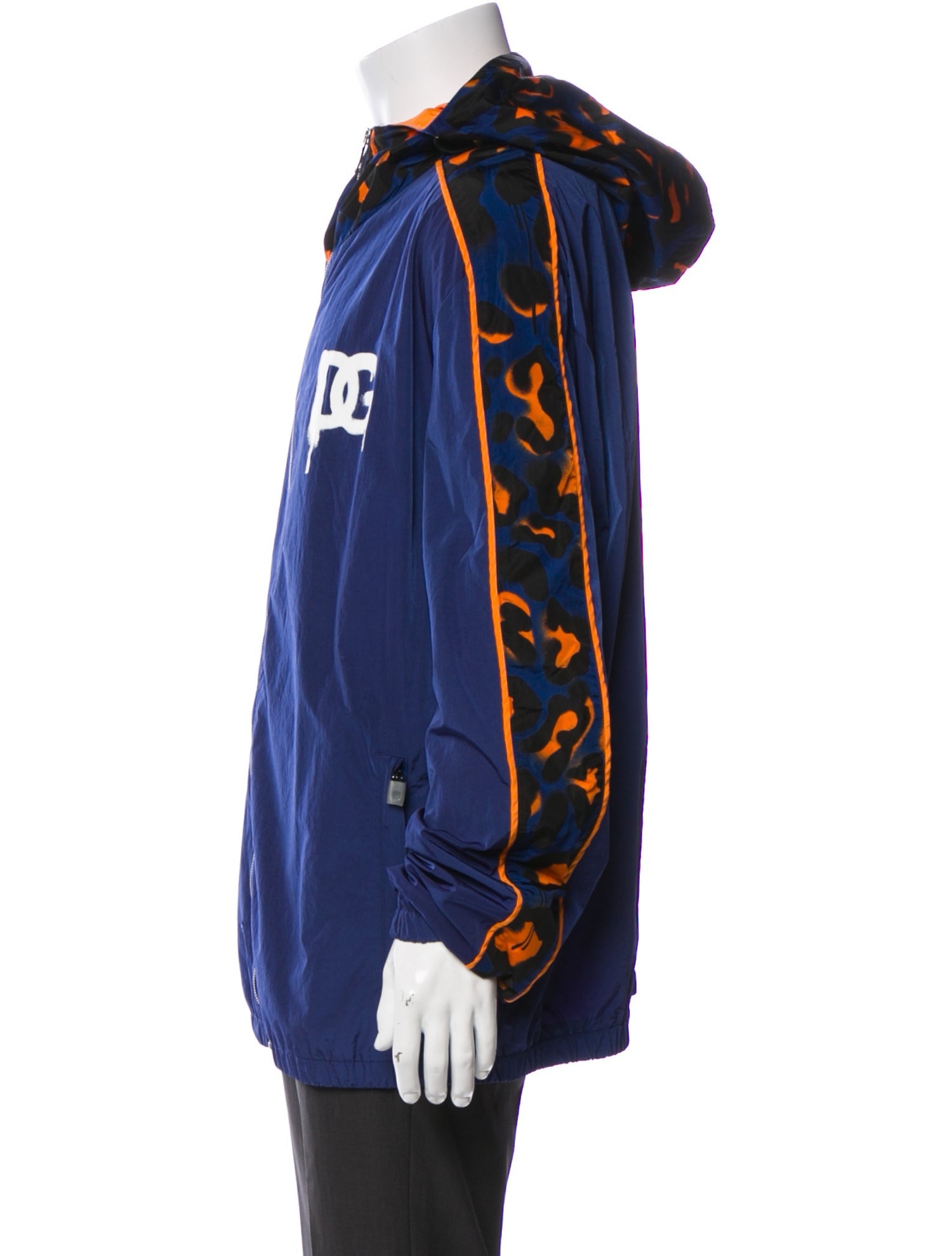 Dolce & Gabbana Animal Print Parka