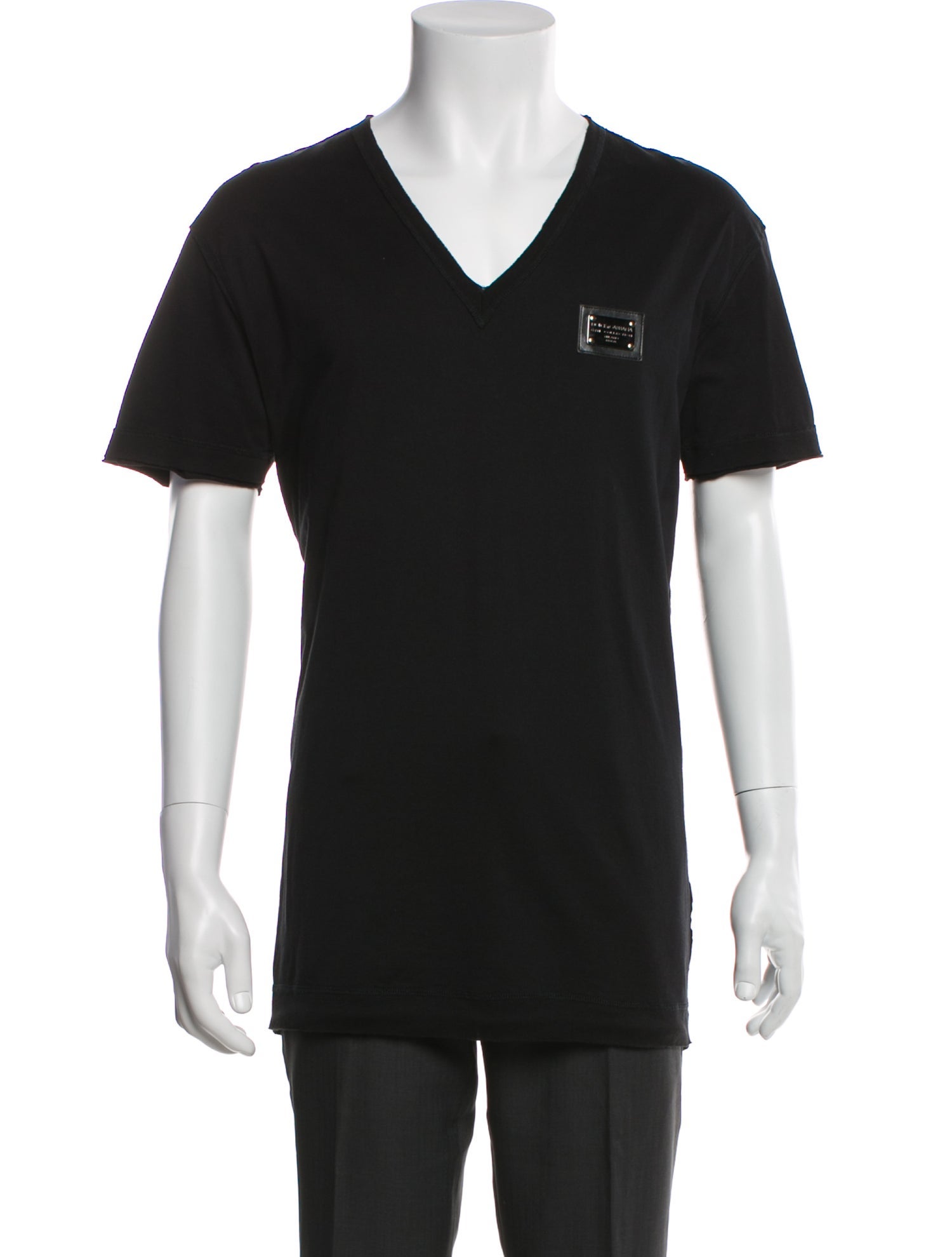 Dolce & Gabbana V-Neck Short Sleeve T-Shirt