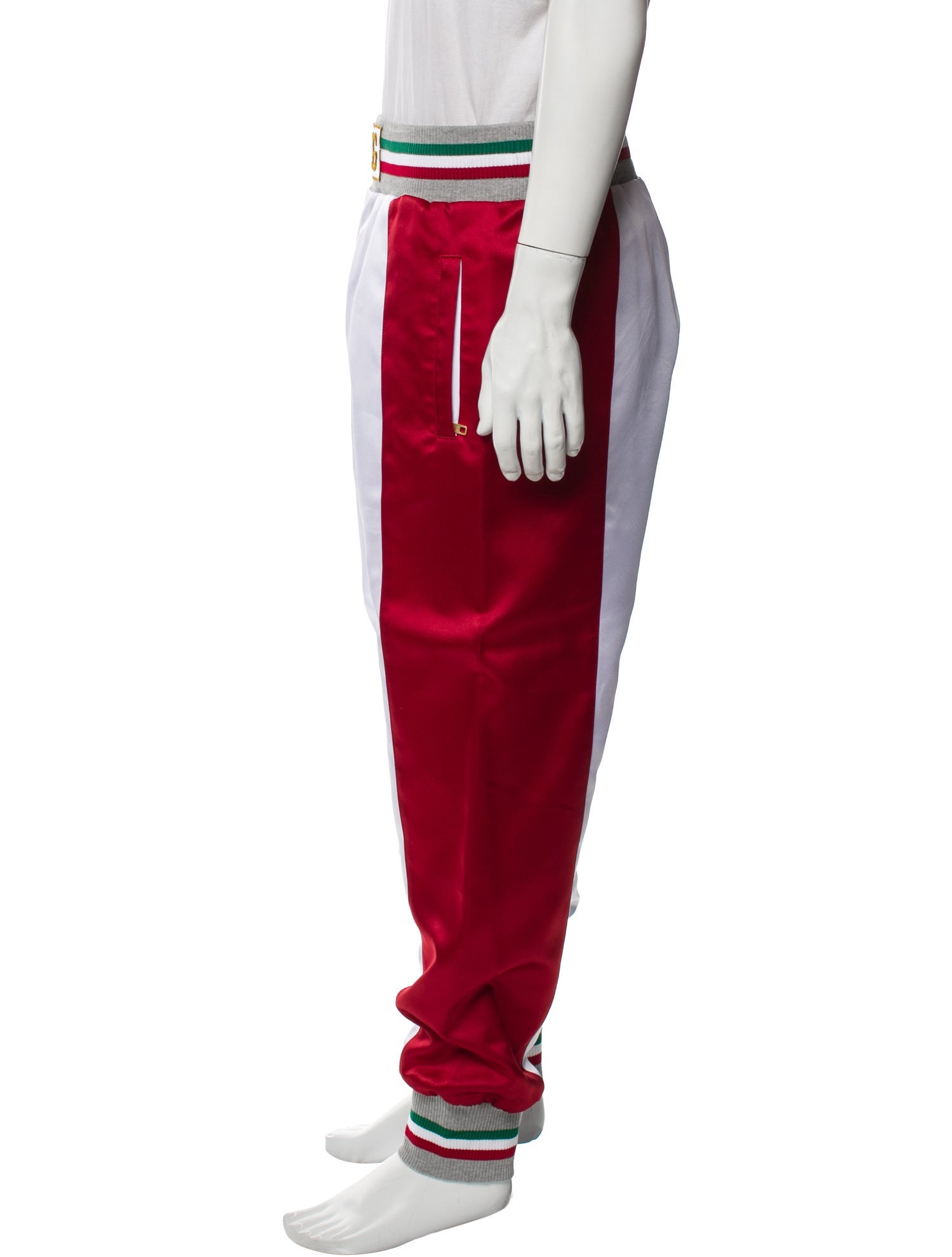 Dolce & Gabbana Colorblock Pattern Joggers