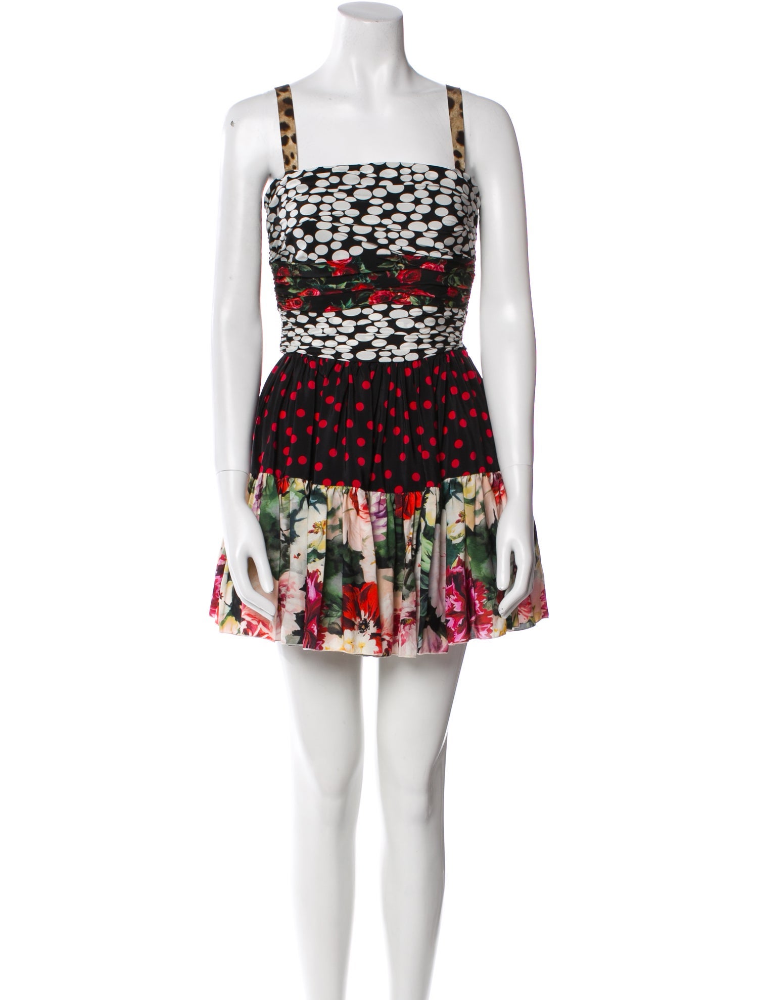 Dolce & Gabbana Silk Mini Dress