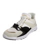 Dolce & Gabbana Suede Colorblock Pattern Sneakers